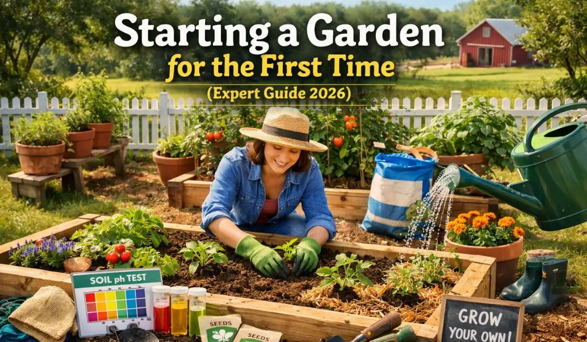 starting a garden for the first time