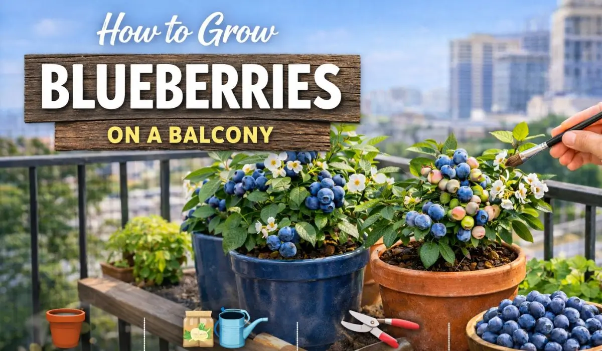 How to grow blueberries in pots