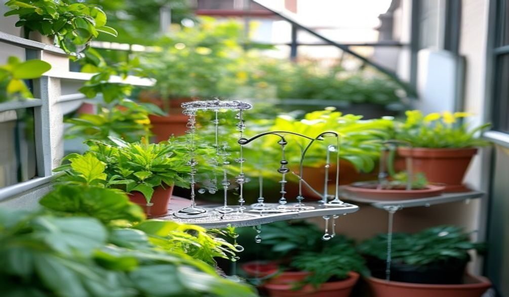balcony garden drip irrigation setup — Balcony garden drip irrigation: 7 easy steps