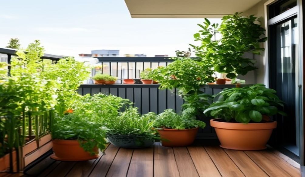 balcony herb garden ideas — Balcony Herb Garden