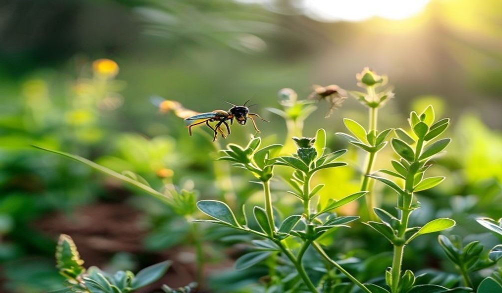 attract beneficial insects organic garden — Attract beneficial insects: 12 simple ways for your garden