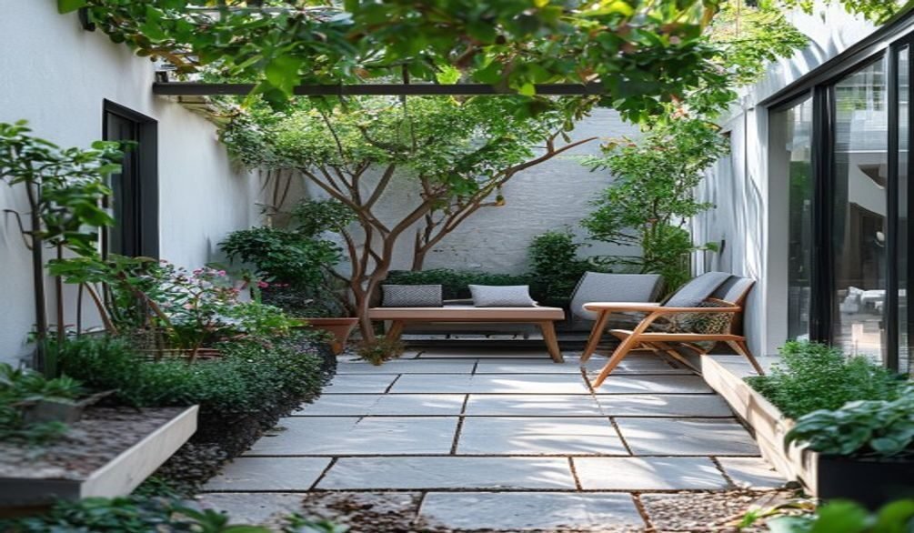 small terrace garden design — Small terrace garden design: 5 easy layouts for urban spaces